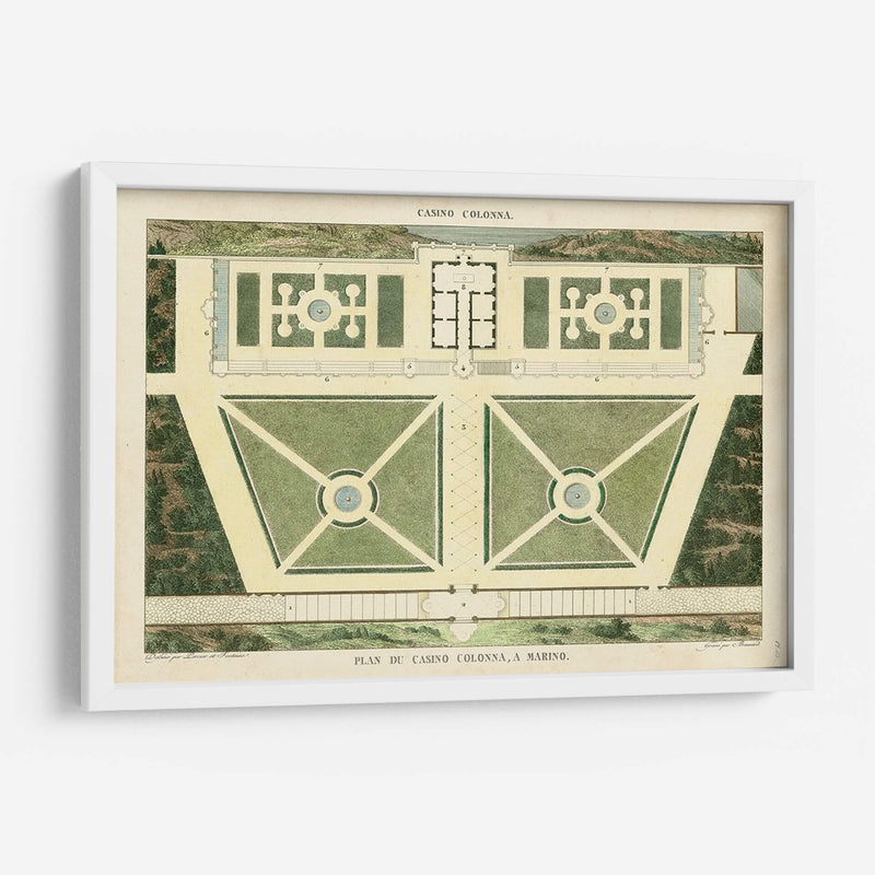 Plan Du Casino Colonna, Un Marino. - Bonnard | Cuadro decorativo de Canvas Lab