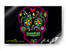 LA CALAVERA - Juan de Lascurain | Cuadro decorativo de Canvas Lab