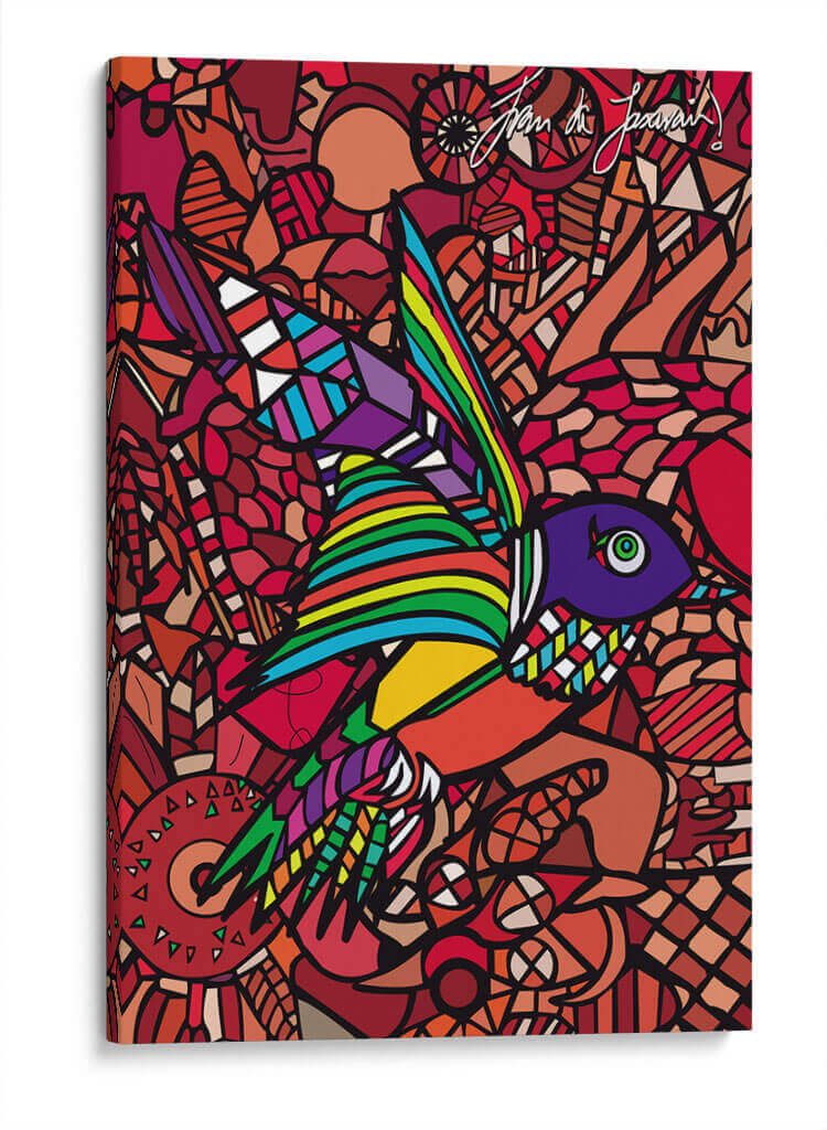 COLIBRÍ EN VUELO - Juan de Lascurain | Cuadro decorativo de Canvas Lab