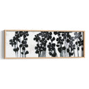 Flores Negras En Blanco I - Norman Wyatt Jr. | Cuadro decorativo de Canvas Lab