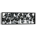 Flores Negras En Blanco Ii - Norman Wyatt Jr. | Cuadro decorativo de Canvas Lab