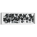 Flores Negras En Blanco Ii - Norman Wyatt Jr. | Cuadro decorativo de Canvas Lab