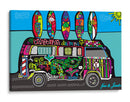 COMBI EN LA PLAYA  - Juan de Lascurain | Cuadro decorativo de Canvas Lab