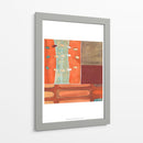 Caza De Huevos En Naranja Ii - June Erica Vess | Cuadro decorativo de Canvas Lab