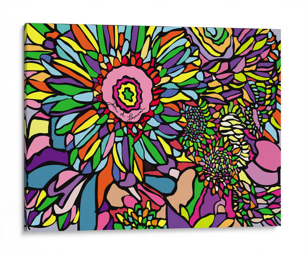 JARDÍN DE FLORES - Juan de Lascurain | Cuadro decorativo de Canvas Lab