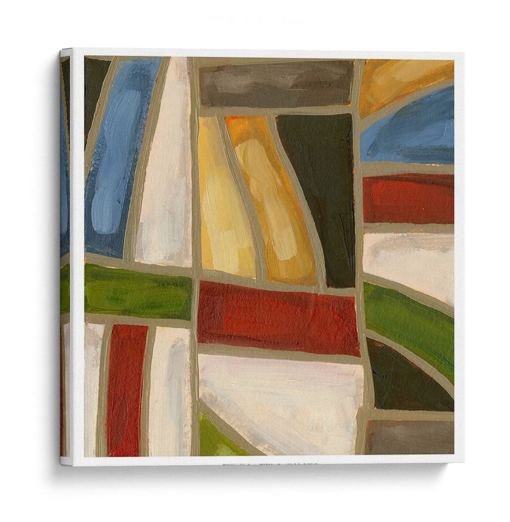 Abstracción De Vitrales Iii - Karen Deans | Cuadro decorativo de Canvas Lab