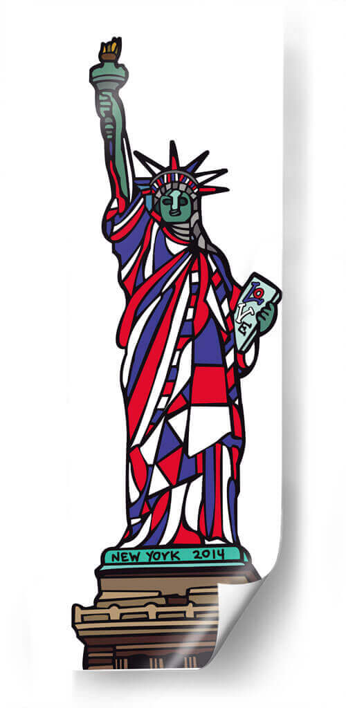 NYC - ESTATUA DE LA LIBERTAD  - Juan de Lascurain | Cuadro decorativo de Canvas Lab