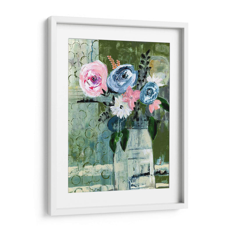 Círculo Floral Moderno - Tara Daavettila | Cuadro decorativo de Canvas Lab