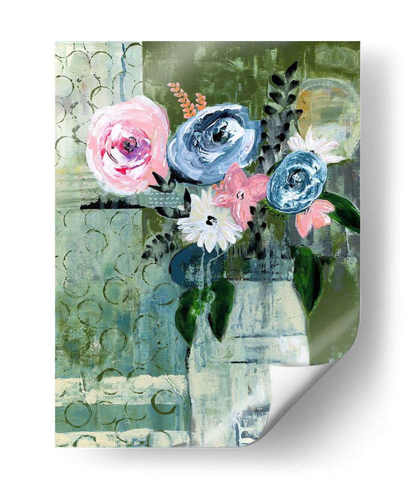 Círculo Floral Moderno - Tara Daavettila | Cuadro decorativo de Canvas Lab