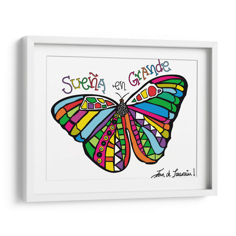 MARIPOSA DE ENSUEÑO  - Juan de Lascurain | Cuadro decorativo de Canvas Lab