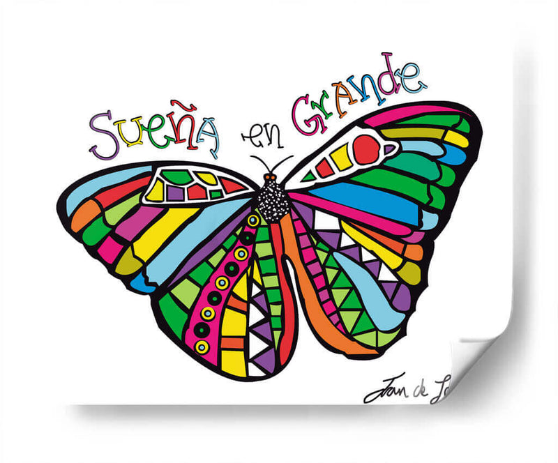 MARIPOSA DE ENSUEÑO  - Juan de Lascurain | Cuadro decorativo de Canvas Lab
