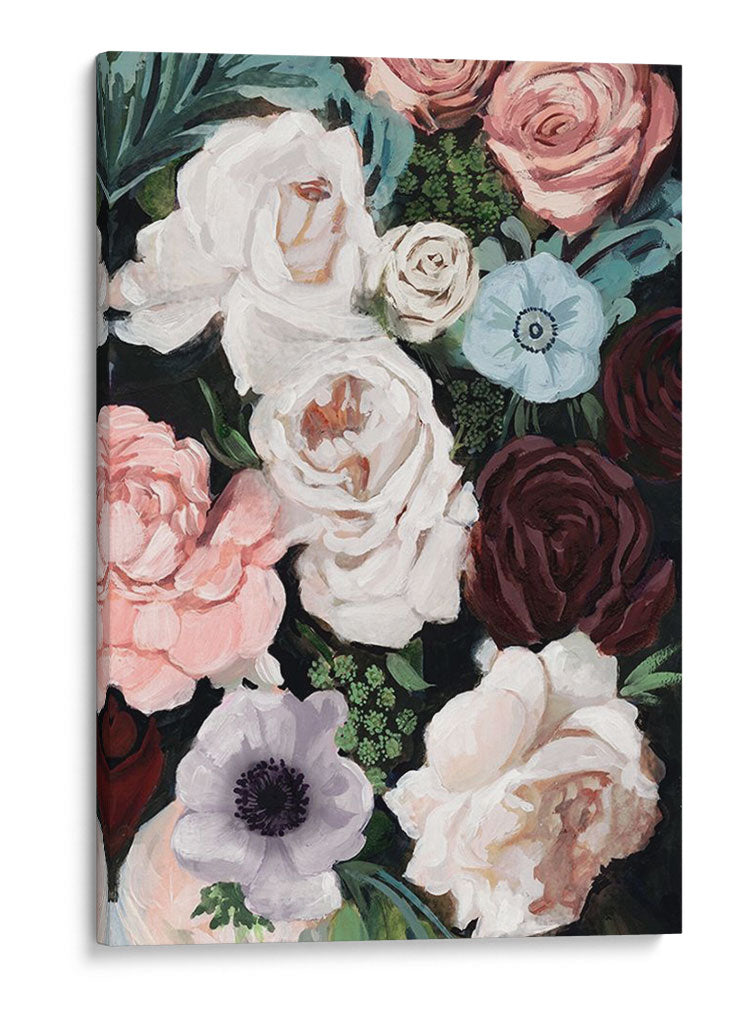 Floral Nocturno I - Victoria Borges | Cuadro decorativo de Canvas Lab