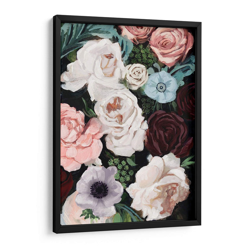 Floral Nocturno I - Victoria Borges | Cuadro decorativo de Canvas Lab