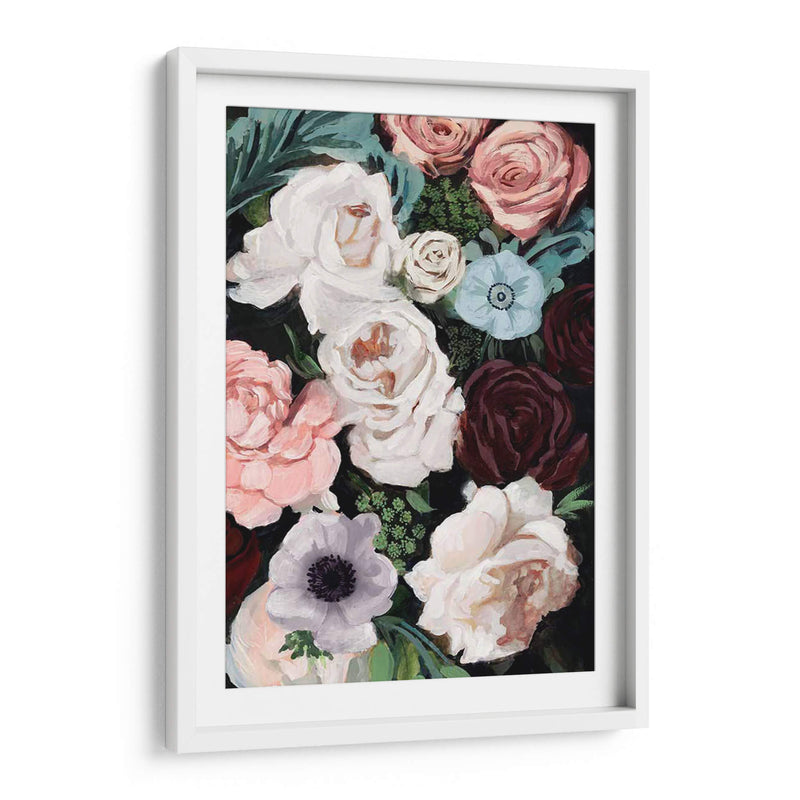 Floral Nocturno I - Victoria Borges | Cuadro decorativo de Canvas Lab