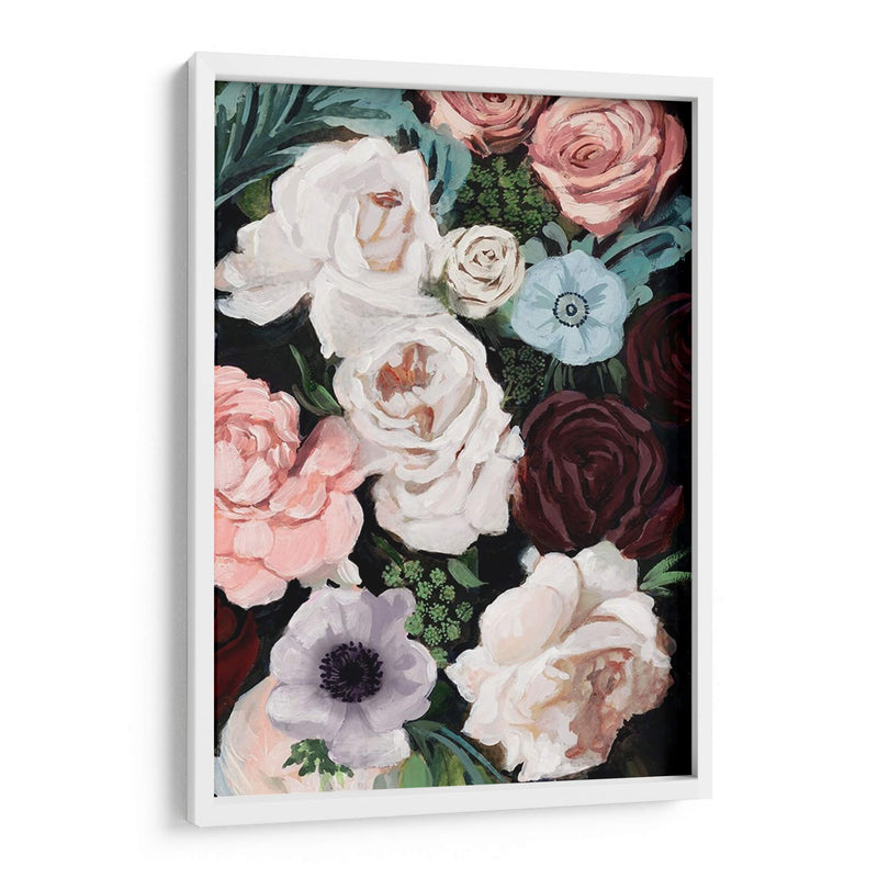 Floral Nocturno I - Victoria Borges | Cuadro decorativo de Canvas Lab