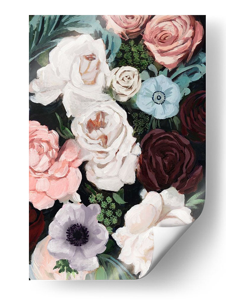 Floral Nocturno I - Victoria Borges | Cuadro decorativo de Canvas Lab