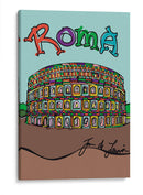 ROMA - EL COLISEO - Juan de Lascurain | Cuadro decorativo de Canvas Lab