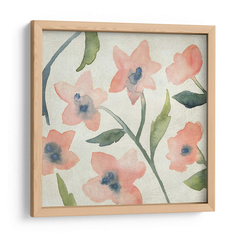 Blush Pink Blooms Iii - Chariklia Zarris | Cuadro decorativo de Canvas Lab