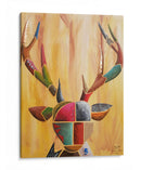 Ciervo frente - Rodríguez Marconi | Cuadro decorativo de Canvas Lab