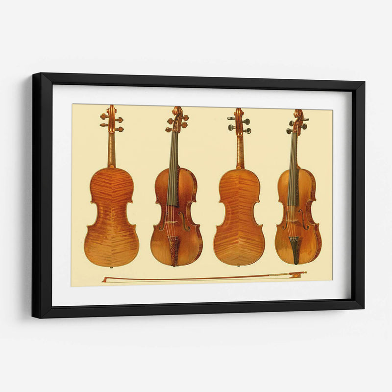 Violines Antiguos I - F. Lehnert | Cuadro decorativo de Canvas Lab