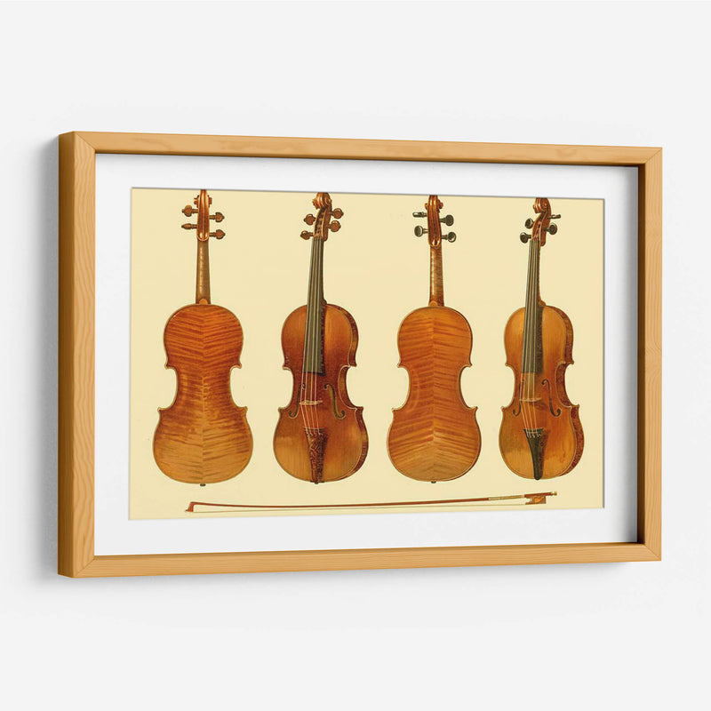 Violines Antiguos I - F. Lehnert | Cuadro decorativo de Canvas Lab