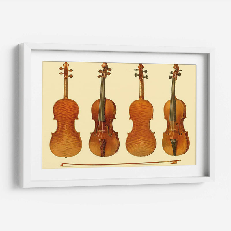 Violines Antiguos I - F. Lehnert | Cuadro decorativo de Canvas Lab