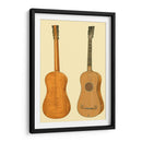 Guitarras Antiguas I - F. Lehnert | Cuadro decorativo de Canvas Lab