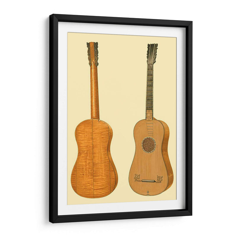 Guitarras Antiguas I - F. Lehnert | Cuadro decorativo de Canvas Lab