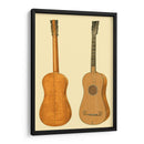Guitarras Antiguas I - F. Lehnert | Cuadro decorativo de Canvas Lab