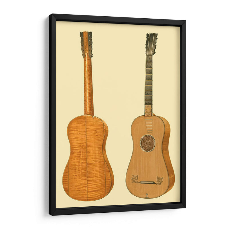 Guitarras Antiguas I - F. Lehnert | Cuadro decorativo de Canvas Lab