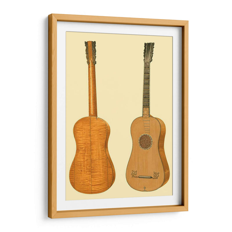 Guitarras Antiguas I - F. Lehnert | Cuadro decorativo de Canvas Lab