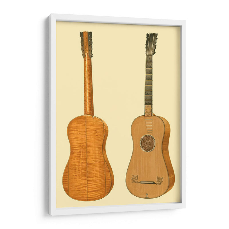 Guitarras Antiguas I - F. Lehnert | Cuadro decorativo de Canvas Lab