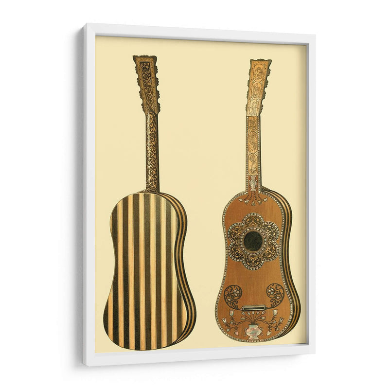 Guitarras Antiguas Ii - F. Lehnert | Cuadro decorativo de Canvas Lab