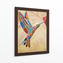 Colibrí bebiendo néctar de una flor - Rodríguez Marconi | Cuadro decorativo de Canvas Lab