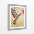 Colibrí bebiendo néctar de una flor - Rodríguez Marconi | Cuadro decorativo de Canvas Lab