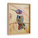 Colibrí descansando en una rama - Rodríguez Marconi | Cuadro decorativo de Canvas Lab