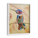 Colibrí descansando en una rama - Rodríguez Marconi | Cuadro decorativo de Canvas Lab