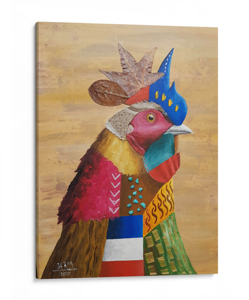 Gallo I - Rodríguez Marconi | Cuadro decorativo de Canvas Lab