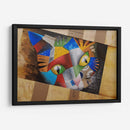 Gato jugando dentro de una caja - Rodríguez Marconi | Cuadro decorativo de Canvas Lab