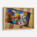 Gato jugando dentro de una caja - Rodríguez Marconi | Cuadro decorativo de Canvas Lab