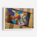 Gato jugando dentro de una caja - Rodríguez Marconi | Cuadro decorativo de Canvas Lab