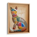 Gato sentado - Rodríguez Marconi | Cuadro decorativo de Canvas Lab
