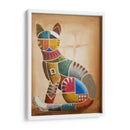 Gato sentado - Rodríguez Marconi | Cuadro decorativo de Canvas Lab