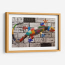Gecko en la pared - Rodríguez Marconi | Cuadro decorativo de Canvas Lab