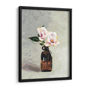 Botella De Ámbar Flores Iv - Victoria Borges | Cuadro decorativo de Canvas Lab