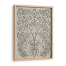 Damasco De Pavo Real I - Chariklia Zarris | Cuadro decorativo de Canvas Lab