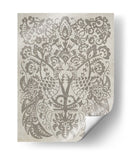 Damasco De Pavo Real I - Chariklia Zarris | Cuadro decorativo de Canvas Lab