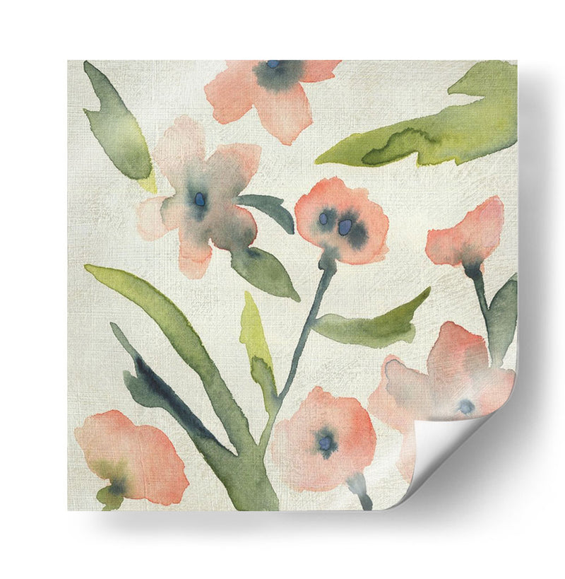 Blush Pink Blooms Ii - Chariklia Zarris | Cuadro decorativo de Canvas Lab