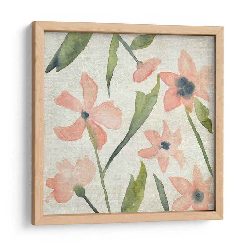 Blush Pink Blooms Iv - Chariklia Zarris | Cuadro decorativo de Canvas Lab