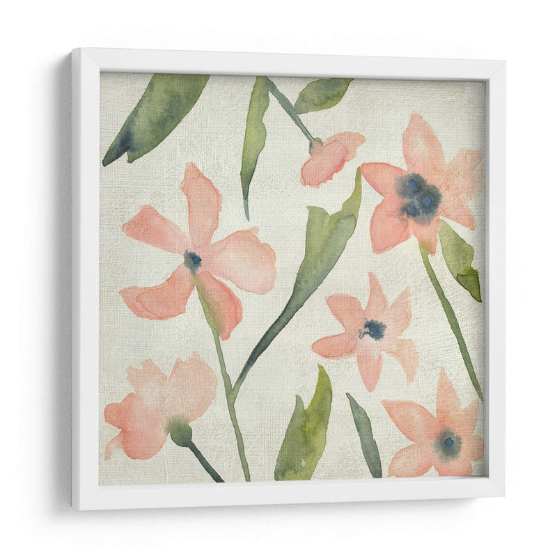 Blush Pink Blooms Iv - Chariklia Zarris | Cuadro decorativo de Canvas Lab